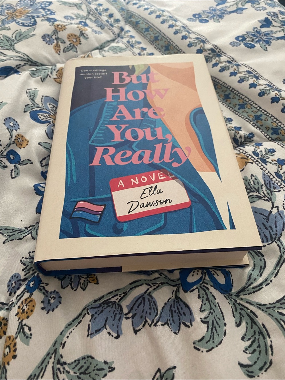 But How Are You, Really? by Ella Dawson - Blue & Pink Cover Hardcover